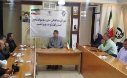 نشست تعاملی دبیرشورای هماهنگی مبارزه با موادمخدر با مدیرکل اداره کل زندان های استان